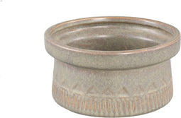 PTMD Rail Bloempot - 19 x 19 x 10 cm - Keramiek - Creme