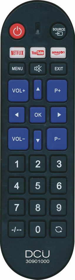 DCU Advance Tecnologic 30901000 - Afstandsbediening - IR Draadloos - Zwart