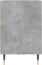 vidaXL - Tv-meubel - 160x35x55 - cm - bewerkt - hout - betongrijs