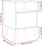 vidaXL - Finori - Finori - Dressoir - Lusk - 61A - 38,5x38,5x57 - cm - sonoma - eikenkleurig