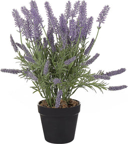 Beliani LAVENDER PLANT - Kunstplant - Groen - Kunststof