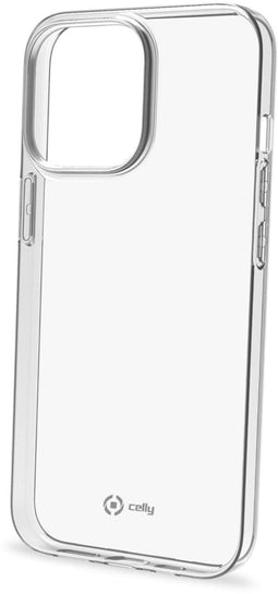 Celly Gelskin - Siliconen Hoesje - Geschikt voor iPhone 13 Pro - Transparant