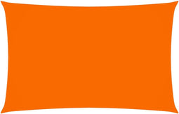 vidaXL Zonnescherm rechthoekig 2.5x5 m oxford stof oranje