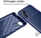 iMoshion Hoesje Geschikt voor Xiaomi 12 / 12X Hoesje Siliconen - iMoshion Carbon Softcase Backcover - Blauw