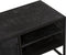 Dressoir Mangohout - Dressoir Milan - Zwart dressoir 210 cm
