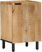 vidaXL - Badkamerkast - 38x33,5x58 - cm - massief - mangohout - bruin