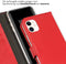 Selencia iPhone 11 - Echt Lederen Bookcase - 3 Pashouders - Rood