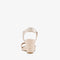 Tamaris Espadrilles - Sleehak met gespsluiting - Goud - Maat 36