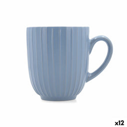 Bidasoa Moana - Mok - Keramisch - 400 ml - Blauw (12 stuks)
