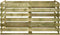 vidaXL - Compostbak - met - latten - geïmpregneerd - grenenhout - 180x90x90 - cm