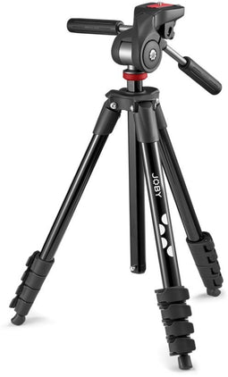 Joby Compact Advanced - Tripod - 3 poten 5 secties - Draaggewicht 3kg - Aluminium Kunststof