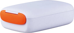 BioLoco PLA urban lunchbox rechthoekig marshmallow - 13x19,5x6cm