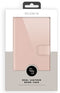 Selencia iPhone 15 Pro Max - Echt Lederen Bookcase - 3 Pashouders - Dusty Pink