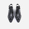 Bronx Next-low-kole - Dames Slingback - Western stijl - Zwart