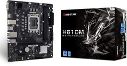 Biostar H610MHP 2.0 - Moederbord Micro-ATX - Socket 1700 DDR4 tot 64GB geheugen