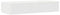 vidaXL - Witte - Bedlades - - - 90x36,5x16,5 - cm - - - Gemaakt - van - Samengesteld - Hout
