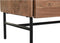 Display Standaard DKD Home Decor 80 x 40 x 197 cm Kristal Aluminium Acacia
