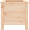 vidaXL - Plantenbak - 40x40x39 - cm - massief - grenenhout