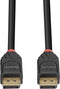 Lindy 41168 - DisplayPort-kabel - Actief 8K@60Hz 4K@144Hz - Zwart 7.50 m