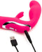 Happy Rabbit - Strapless Strap-On Rabbit Vibe Roze