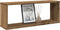 vidaXL - Wandschappen - kubus - 2 - st - 60x15x23 - cm - hout - artisanaal - eiken
