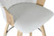 Kruk Home ESPRIT Wit Hout 58 x 56 x 86 cm