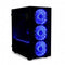 iBox PASSION V4 - Mini Tower PC - 3x 120 mm ventilatoren - Zwart