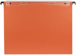 Esselte Orgarex Dual Verticale Hangmap - A4 - 25 stuks - Oranje - Voor Thuiswerken - Ideaal Voor Thuiskantoor