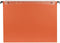 Esselte Orgarex Dual Verticale Hangmap - A4 - 25 stuks - Oranje - Voor Thuiswerken - Ideaal Voor Thuiskantoor