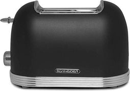 Schneider SCTO2B - Broodrooster - Retro design met ontdooifunctie - Zwart