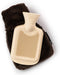 CosyPanda Mini Dark Chocolate Kruik met Hoes - 22x16cm - Duurzame Warmwaterkruik - 600ML - Donkerbruin