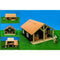 Kids Globe Farming paardenstal - paardenstal met 2 boxen en berging - hout