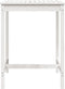 vidaXL Tuintafel 82,5x82,5x110 cm massief grenenhout wit