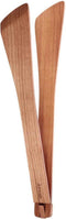 Triangle Serveertang van Kersenhout - Compact en Elegant - 8 mm Dik