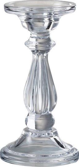 J-Line kandelaar Tibo - glas - transparant - small
