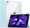 imoshion Tablet Hoes - Geschikt voor iPad Air 5 (2022) / Air 4 (2020) / Air 11 inch (2025) M3 / Air 11 inch (2024) M2 - Trifold Hardcase Bookcase - Lichtblauw