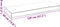 vidaXL - Ligbedkussen - voor - Bankblad - Design - Blad - 120x40x8 - cm - Oxford - Stof
