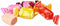 Candyman Frisse Fruit Toffees - 1 kilo - Zachte toffees in verschillende fruitsmaken (1 kg)