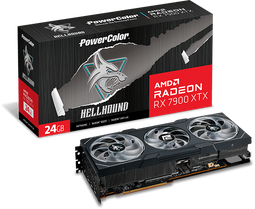 Powercolor RX 7900 XTX - Grafische kaart - 24GB GDDR6 - Zwart