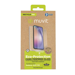 Muvit for Change Galaxy A55 5G - Mobielhoesje en -beschermer - Bescherming tegen krassen en blutsen