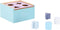 Jipy Houten Vormenstoof Paars-Blauw