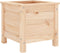 vidaXL - Plantenbak - 40x40x39 - cm - massief - grenenhout