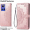 iMoshion Hoesje Geschikt voor Realme GT Neo 3 Hoesje Met Pasjeshouder - iMoshion Mandala Bookcase - Rosé Goud