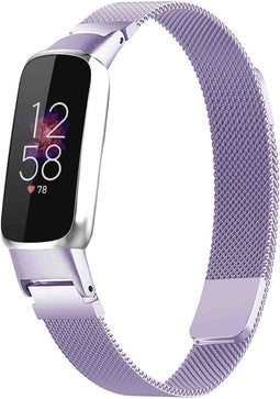 imoshion Milanees magnetisch bandje - Geschikt voor Fitbit Luxe - Paars - S