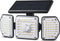 Maclean - Solar LED-lamp met bewegingssensor - IP65 / 4W / 320lm / 4000K - 3 bedrijfsmodi