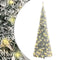 vidaXL - Kunstkerstboom - pop-up - met - sneeuw - 200 - LED's - 210 - cm