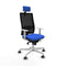 Bureaustoel Piqueras y Crespo 4B026G2 Blauw
