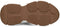POSH by Poelman GIGI - Dames Sneakers - Chunky zool 5 cm - Bruin met Beige