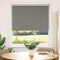 vidaXL - Rolgordijn - verduisterend - 105x130 - cm - stofbreedte - 100,7 - cm - grijs