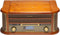 Denver MRD-51 - Retro Platenspeler - DAB+ Radio USB Opname - ECHT HOUT